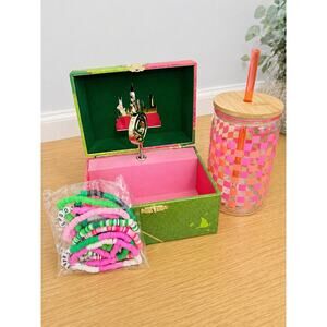 Wicked Gift Set NEW Mini Treasures Bundle Jewelry Box Bracelets Tumbler Cup